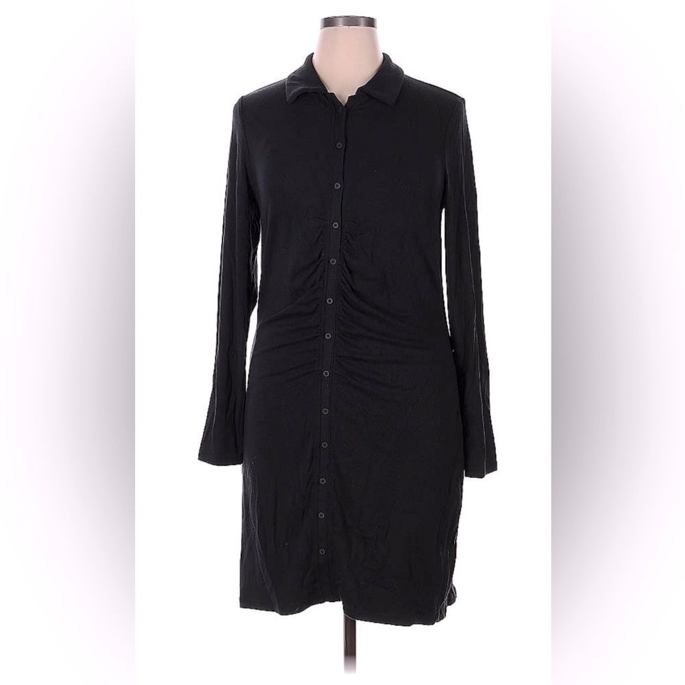 Abercrombie & Fitch Black Long Sleeve Dress